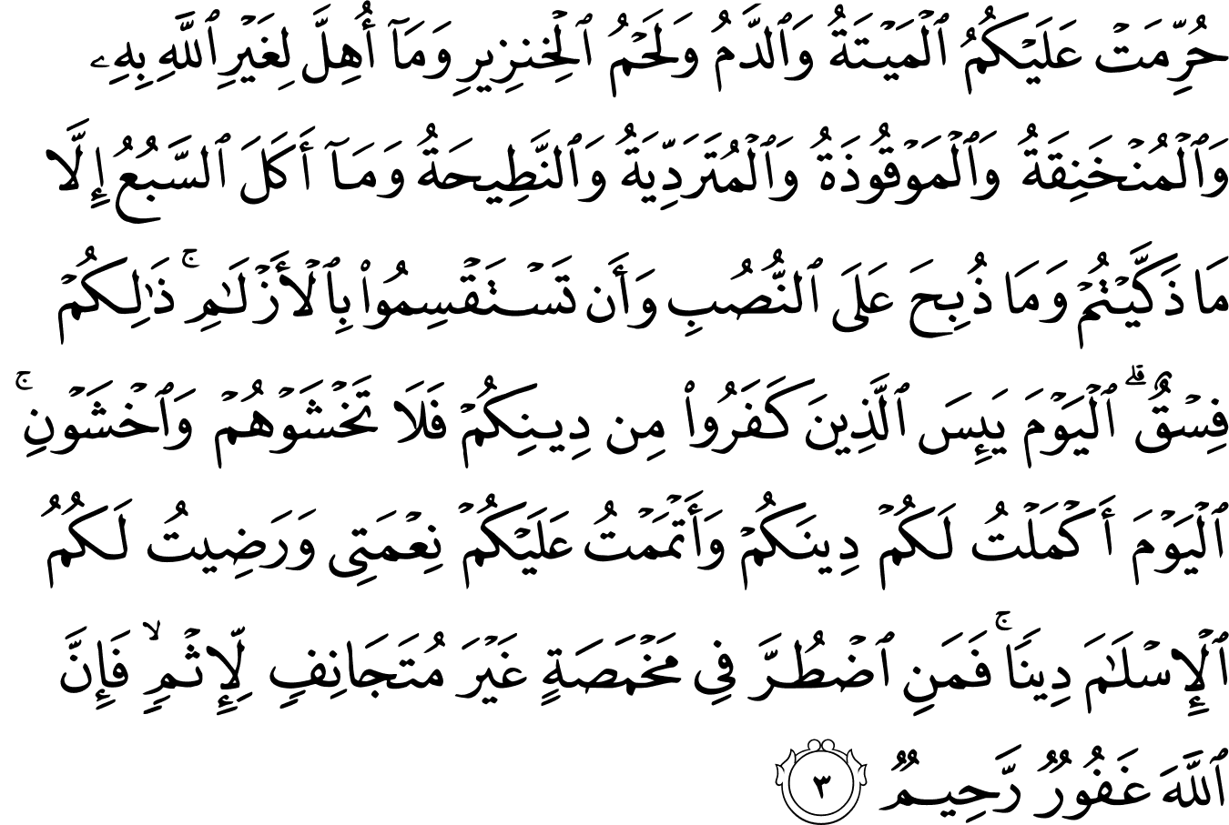 Surat Al Maidah 53 The Noble Quran القرآن الكريم